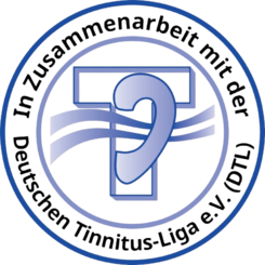 Logo: Zusammenarbeit Deutsche Tinnitus-Liga
